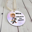 medal na dzien chlopaka dla kolegow z klasy