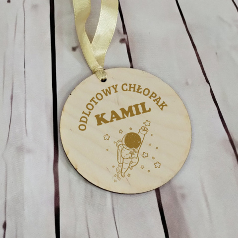 medal z grawerem na dzień chłopaka