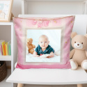 poduszka ze zdjęciem dziecka prezenty z okazji narodzin dziecka