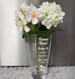 wazon z grawerem prezent na dzien mamy