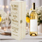 Skrzynka na wino z grawerem ślub prezent na ślub personalizowany