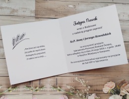 eleganckie zaproszenia na komunię zaproszenia na 1 komunie sw