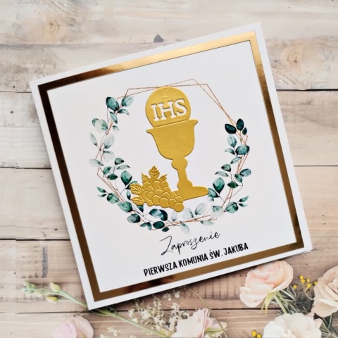 personalizowane zaproszenia na komunię komunia zaproszenia
