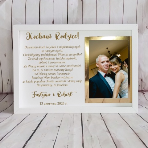 prezent ślubny dla rodziców na podziękowanie dla rodzicow podziękowania