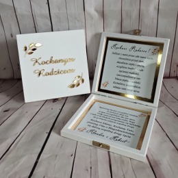 Prośba o błogosławieństwo pudełko błogosławieństwo rodziców na ślub