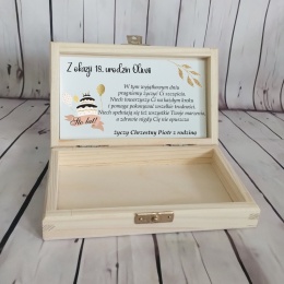 Pamiątka na 18 urodziny dla chłopaka osiemnastka prezent