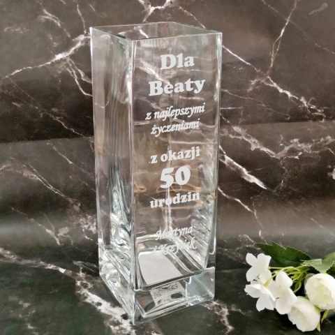 wazon elegancki prezent dla kobiety