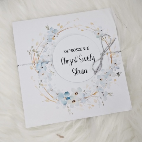 zaproszenia na chrzest dla chłopca zaproszenia personalizowane na chrzest