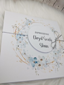 zaproszenia na chrzest dla chłopca zaproszenia personalizowane na chrzest