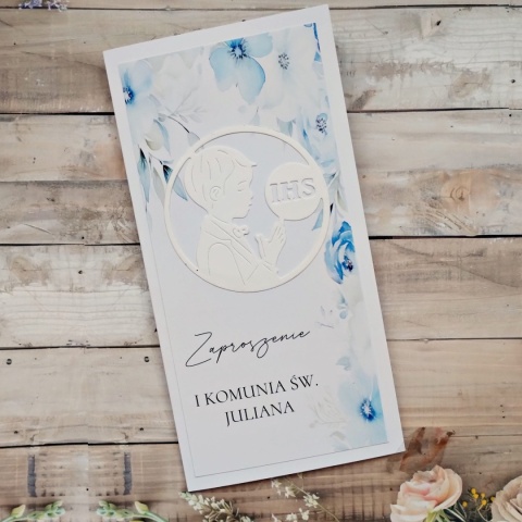 zaproszenia na komunię dla chłopca zaproszenia komunijne dla chłopca