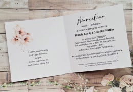 zaproszenia na komunię dla dziewczynki personalizowane zaproszenie komunia