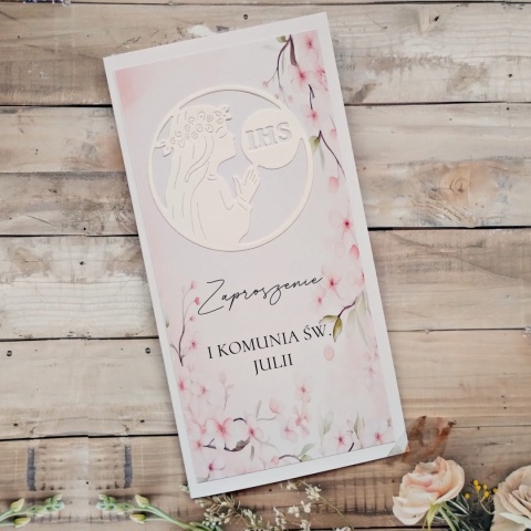 zaproszenia na komunie dziewczynki zaproszenia na komunię dziewczynka
