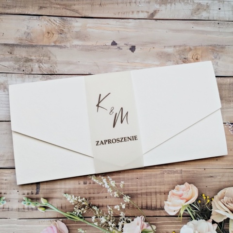 białe zaproszenia na ślub nietypowe zaproszenia ślubne