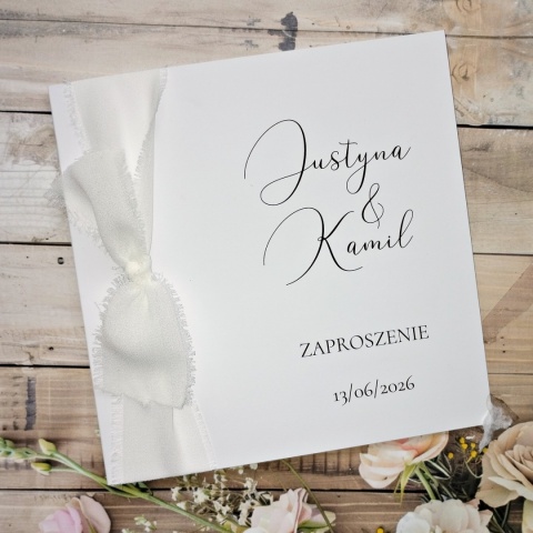 minimalistyczne zaproszenia slubne 	proste zaproszenia na ślub