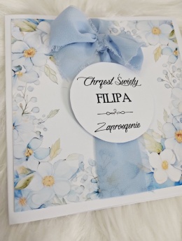 zaproszenia na chrzest chłopca chrzest zaproszenia