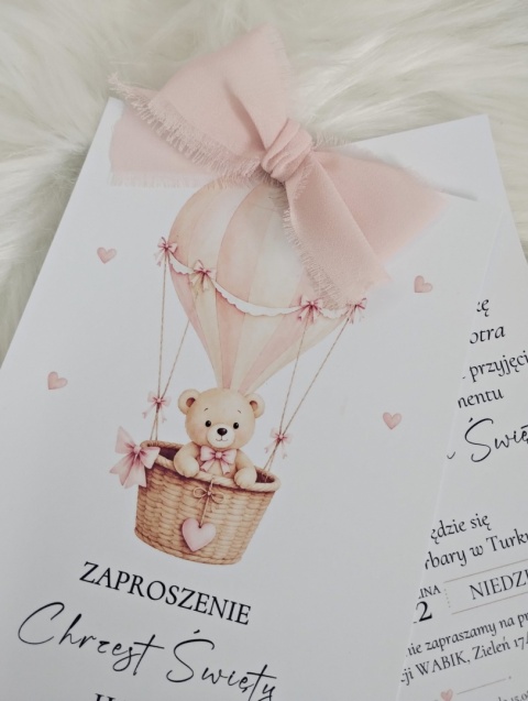 zaproszenia na chrzciny dla dziewczynki zaproszenia chrzest swiety