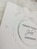 zaproszenia na chrzest ręcznie robione zaproszenia na chrzest personalizacja