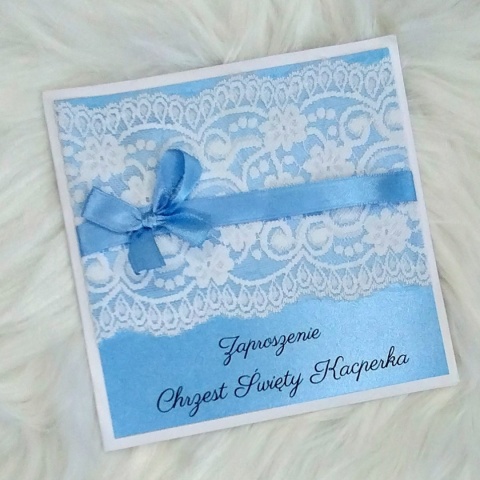 zaproszenia personalizowane na chrzest zaproszenia na chrzest chłopca