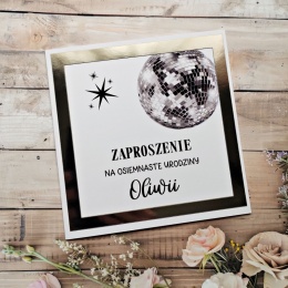 zaproszenie urodzinowe 18 zaproszenia 18 stka osiemnastka zaproszenia