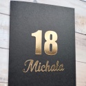zaproszenia na 18 dla chłopaka zaproszenia na 18 czarne