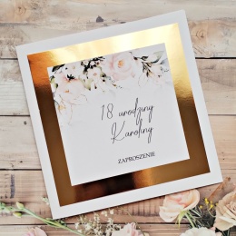 zaproszenia na 18 ręcznie robione dla dziewczyny zaproszenia na 18 stkę
