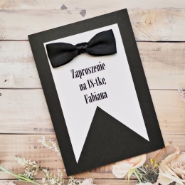 zaproszenia na 18 dla chłopaka 18 stka zaproszenia czarne