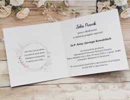 złote zaproszenia na komunię eleganckie zaproszenia na komunie